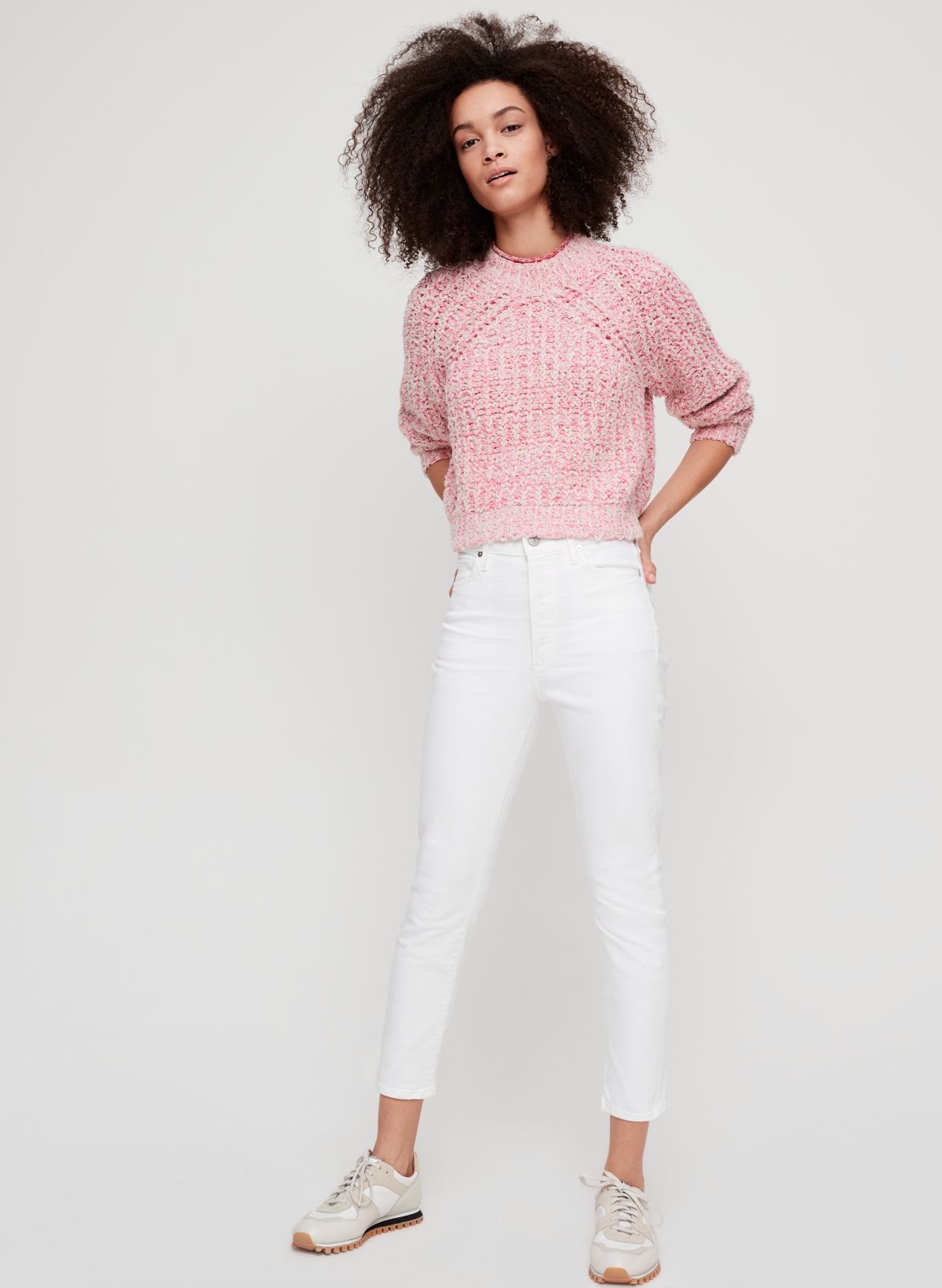 Olivia crop hot sale high rise slim