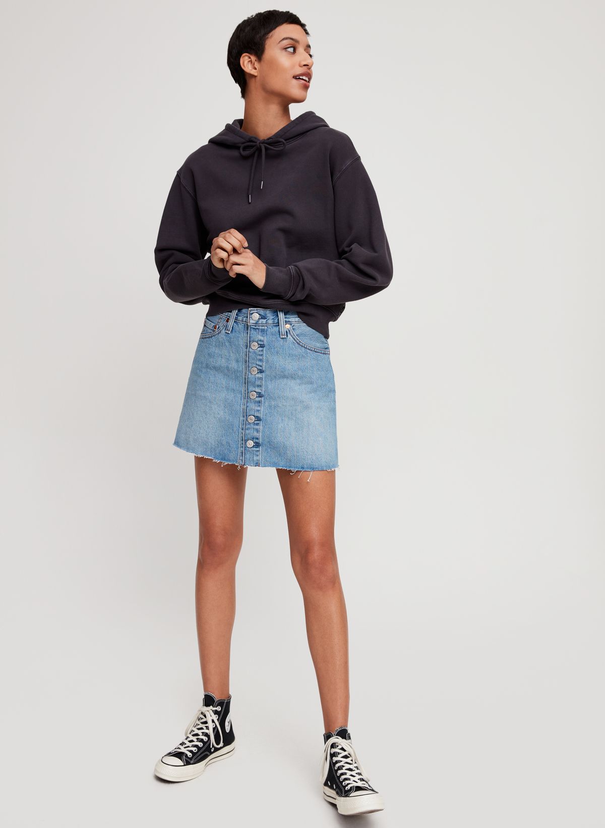 Levi's BUTTON FRONT MINI | Aritzia CA