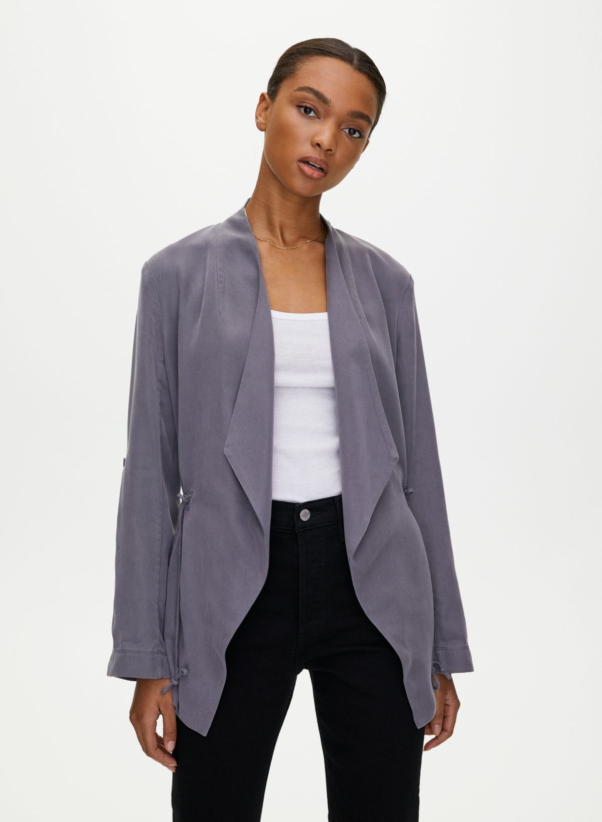 Aritzia hotsell suede jacket