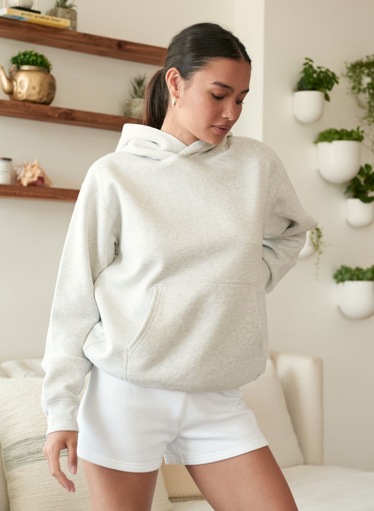 Tna COZY FLEECE PERFECT HOODIE | Aritzia US