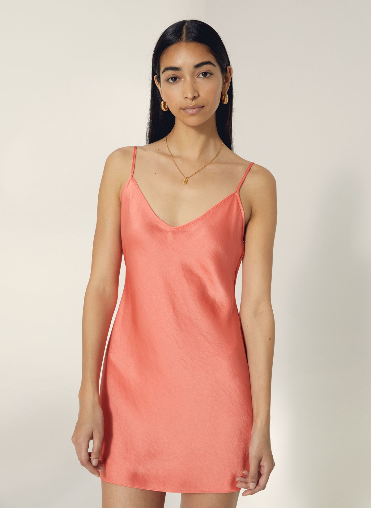 Feeling summerish in the only mini slip dress (size s) : r/Aritzia