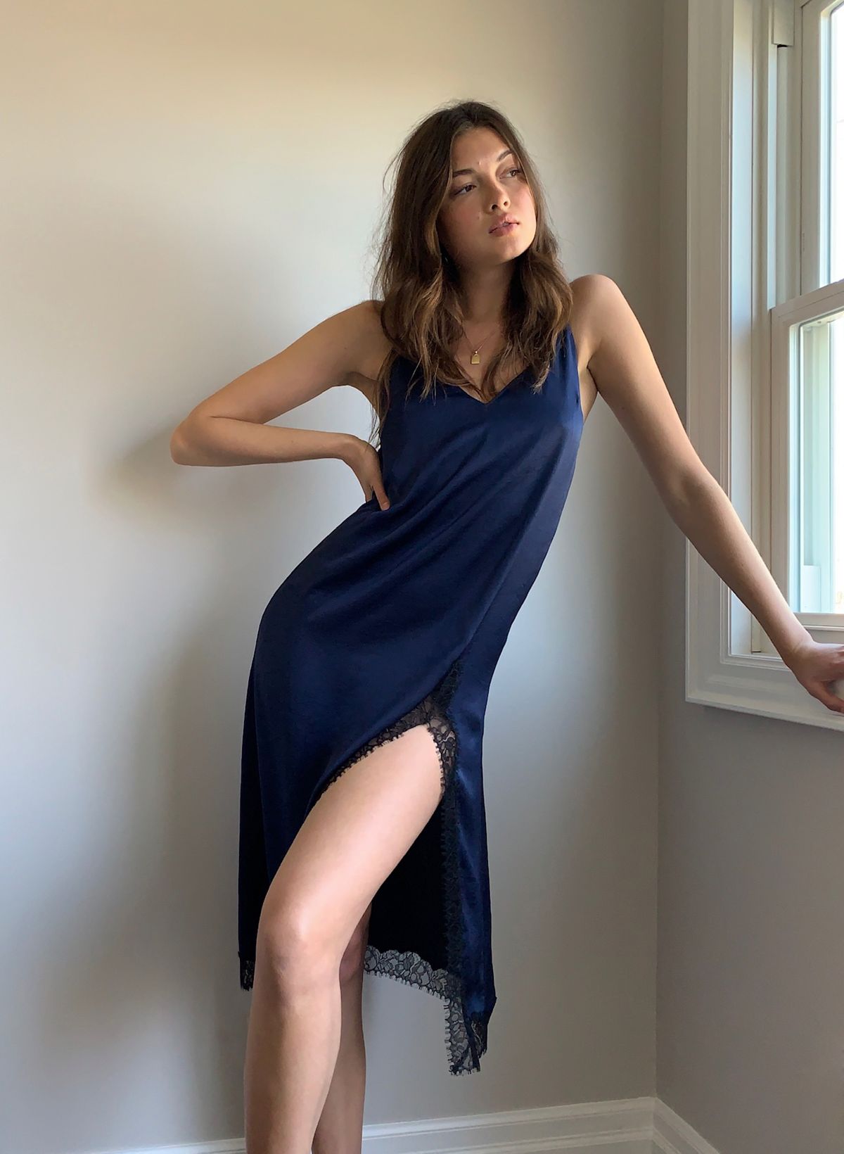 Aritzia 2025 navy dress