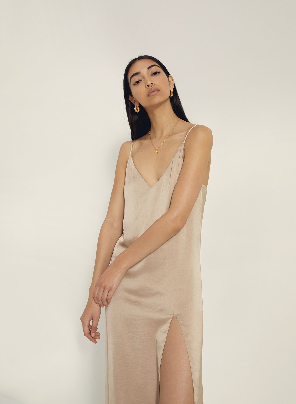 Wilfred ONLY SLIT SLIP DRESS