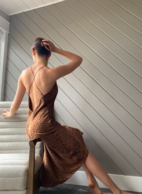 aritzia maxi slip dress