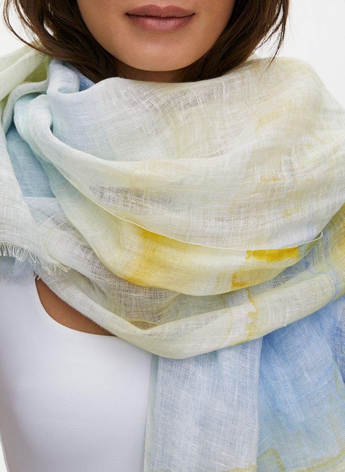 Linen scarf Canada, Shop 100% pure linen scarves