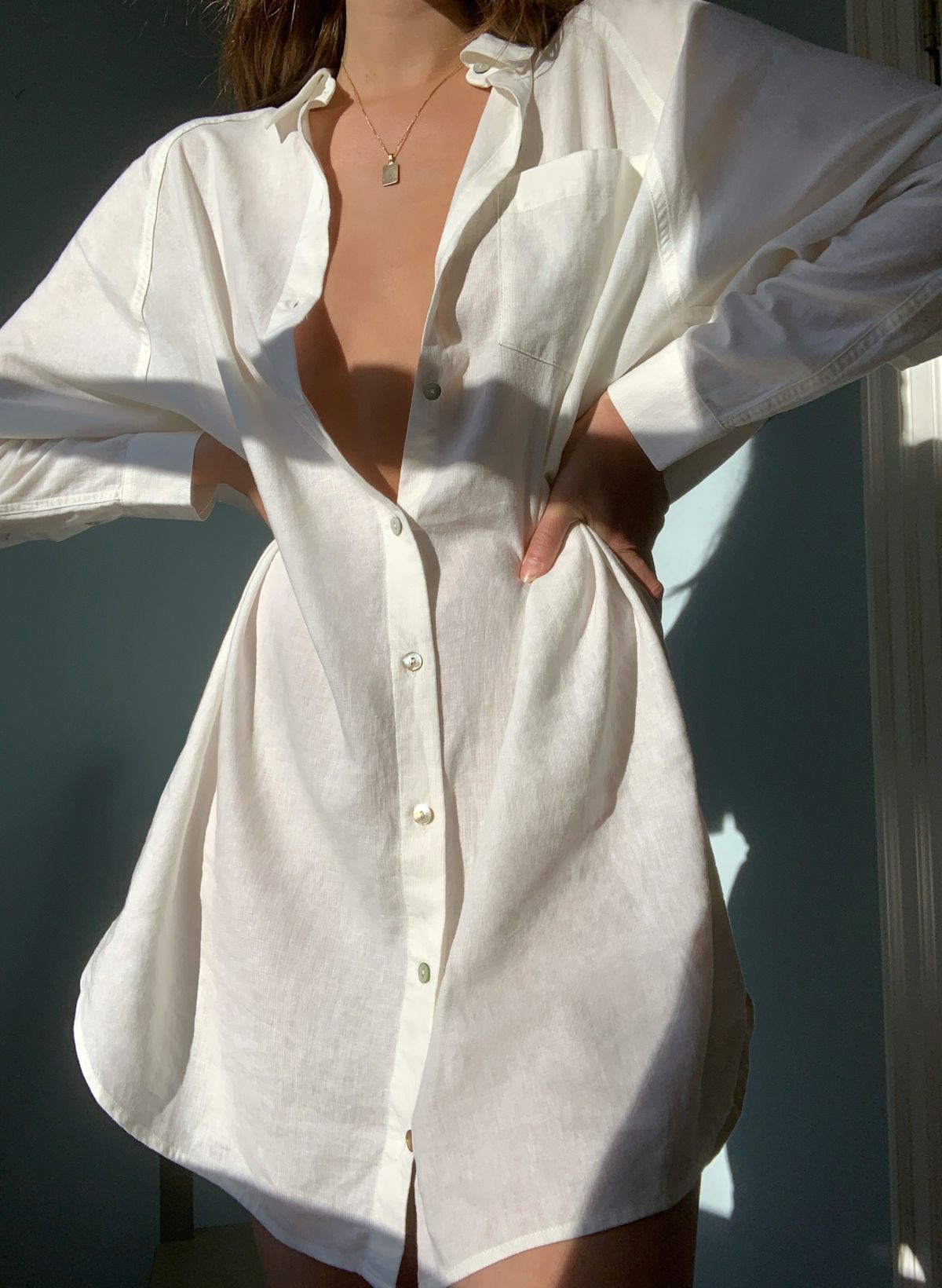 Boyfriend button down shirt dress hotsell