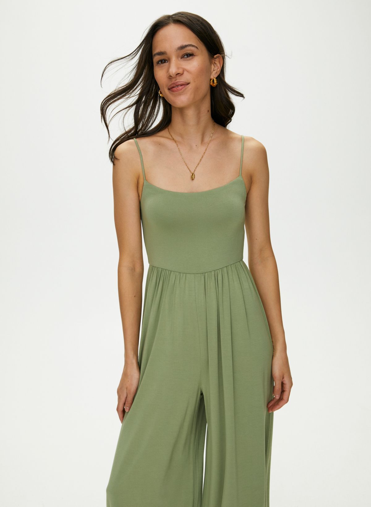 ANOTHER ONE Aritzia Wilfred Free Kick Flare Jumpsuit — #aritzia #ari