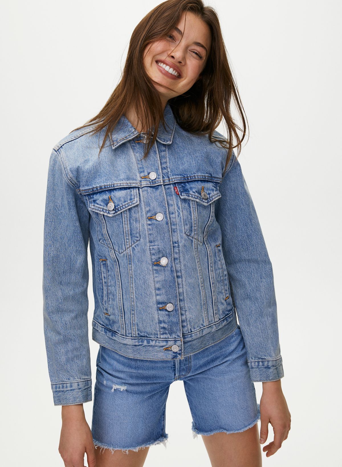 Descubrir 66+ imagen levi's original trucker jacket vs ex boyfriend