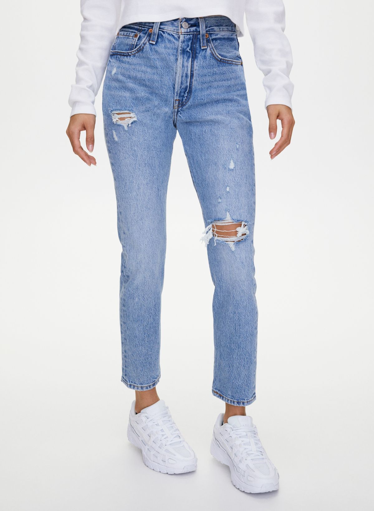 Levi's 501 Destruct Slim Jeans in Can't Touch This Women