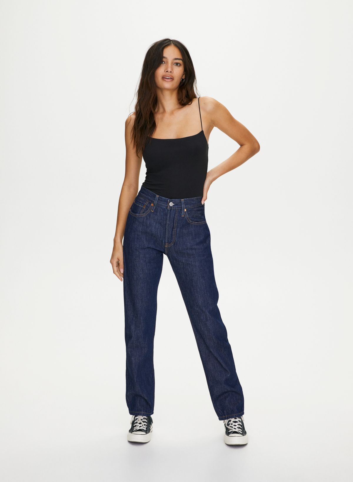 Levi's 501 across hot sale a plain jeans