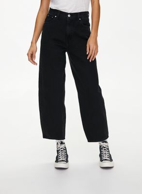 levis balloon leg jeans black