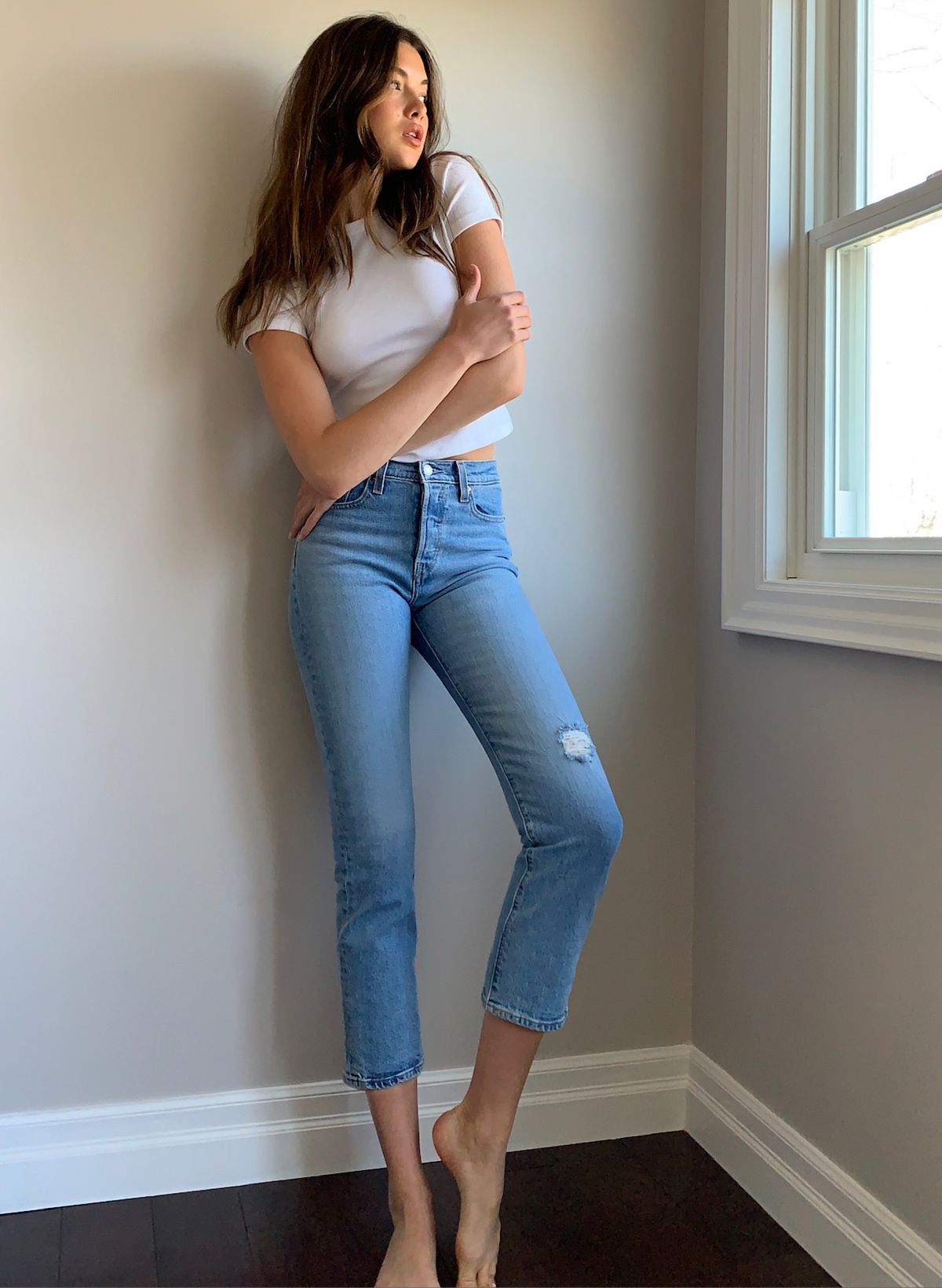 Levi s JEANS WEDGIE DROIT Aritzia CA