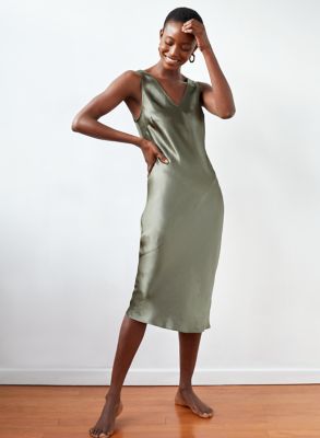 aritzia babaton slip dress