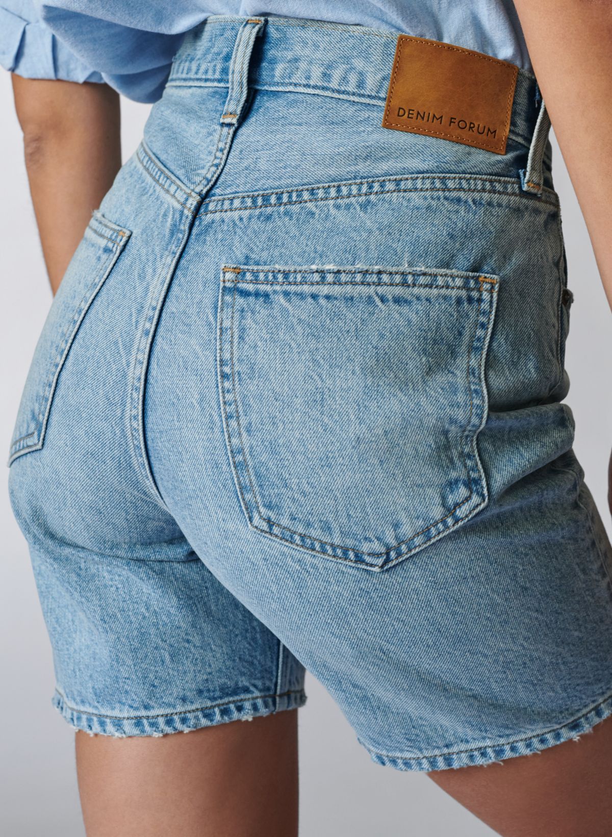 LADIES PLUS SIZE HIGHWAIST AND STRETCHABLE JONI DENIM SHORT SIze