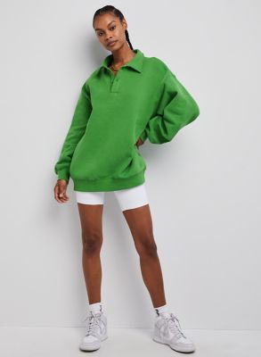 Tna COZY FLEECE BOYFRIEND POLO 