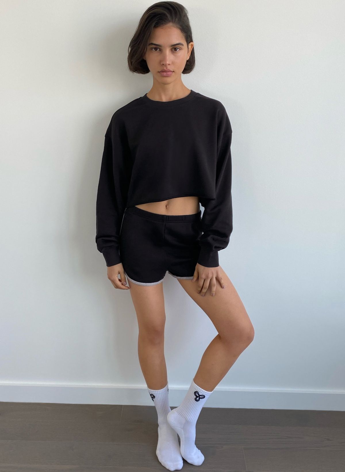 Aritzia high rise sweatshort new arrivals