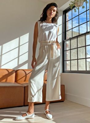 Tight Paperbag Trousers