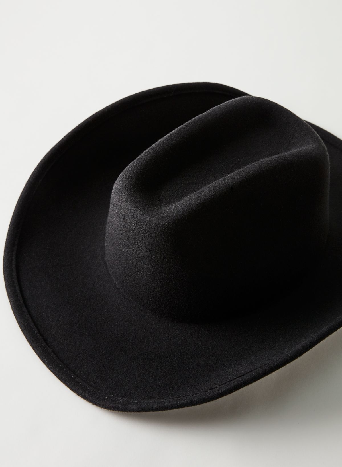 Chapeau de Cowboy en laine noir