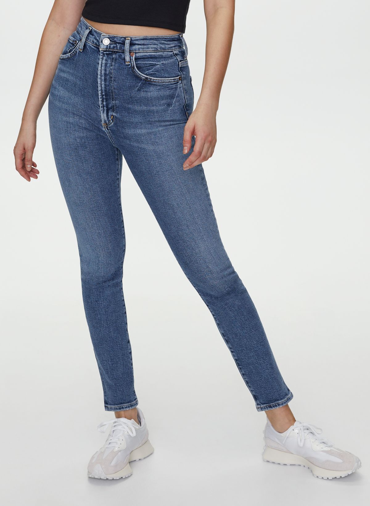 AGOLDE Pinch Waist Ultra High Rise Skinny - Interlude