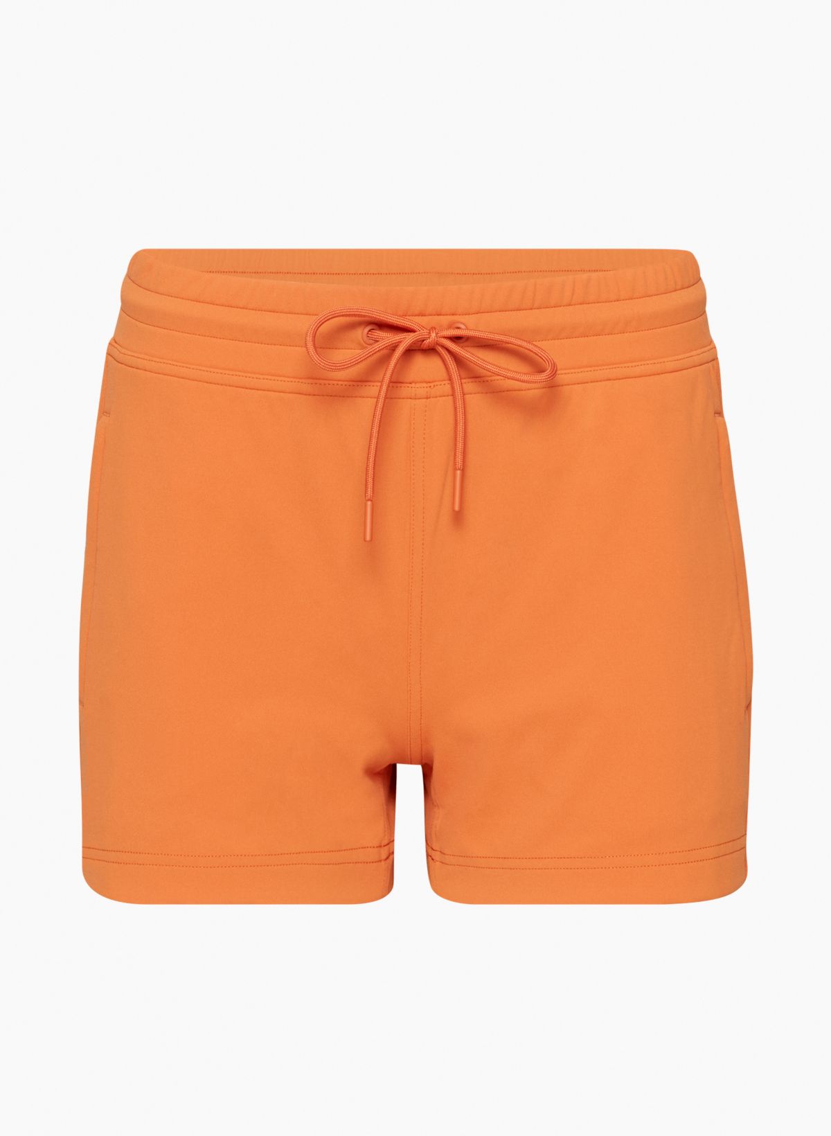 Womens Shorts Bas Ic Slip Bike Compression Capris Booty Shorts Orange XXXL  