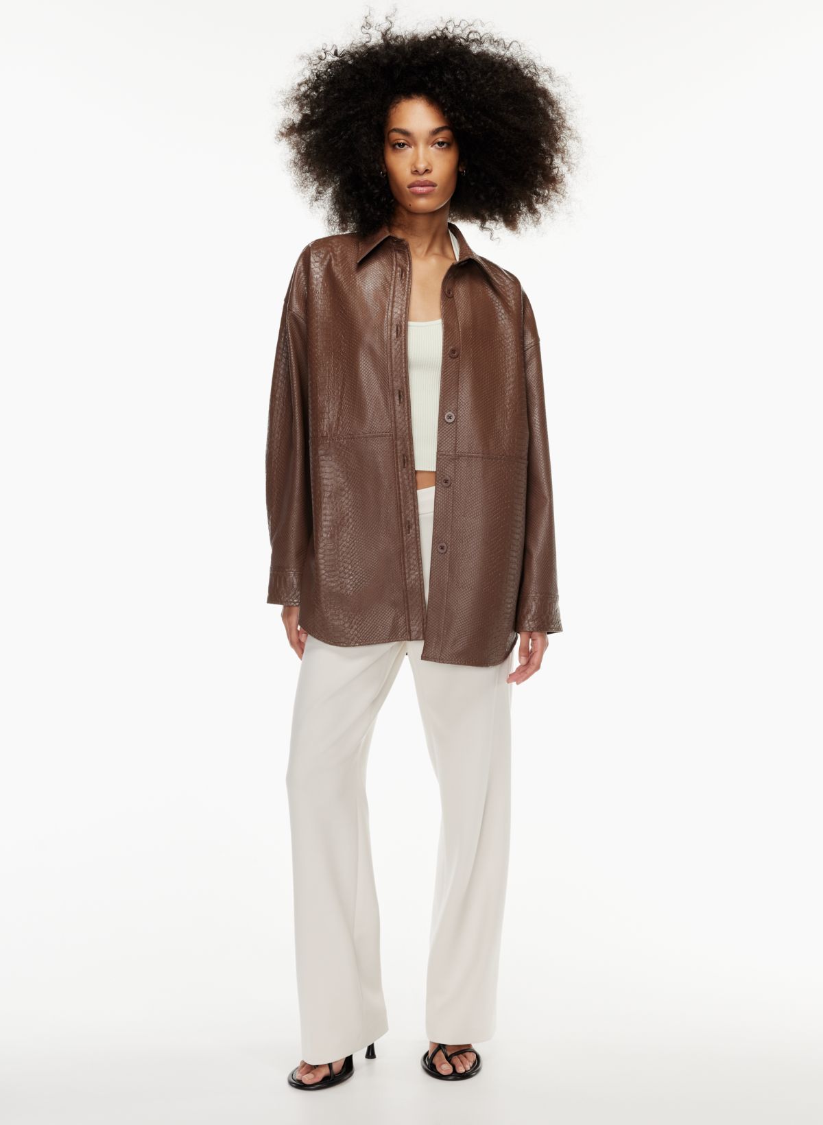 Babaton PELLI SHIRT JACKET | Aritzia US