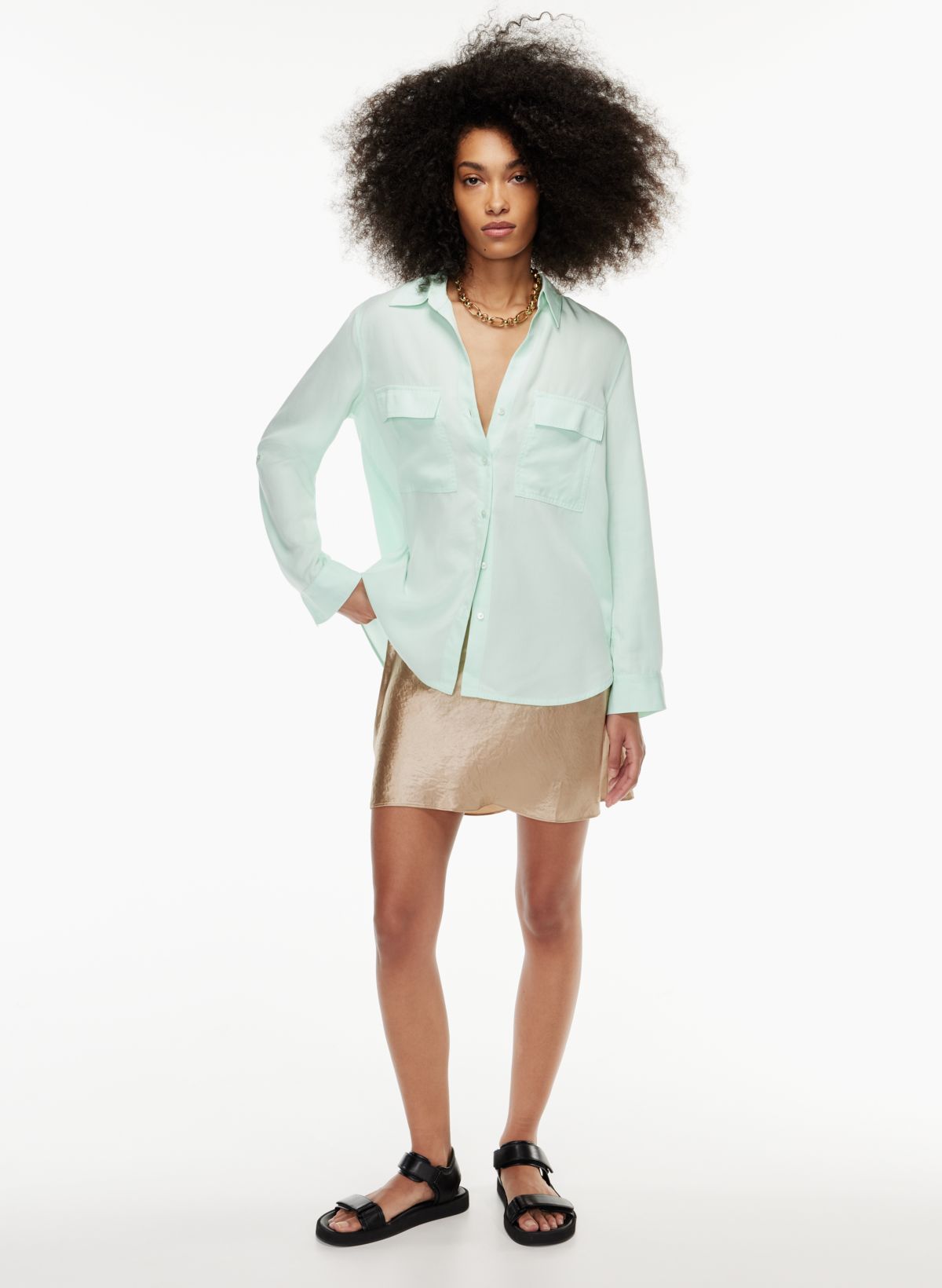 Babaton SLIP MINI SKIRT | Aritzia US