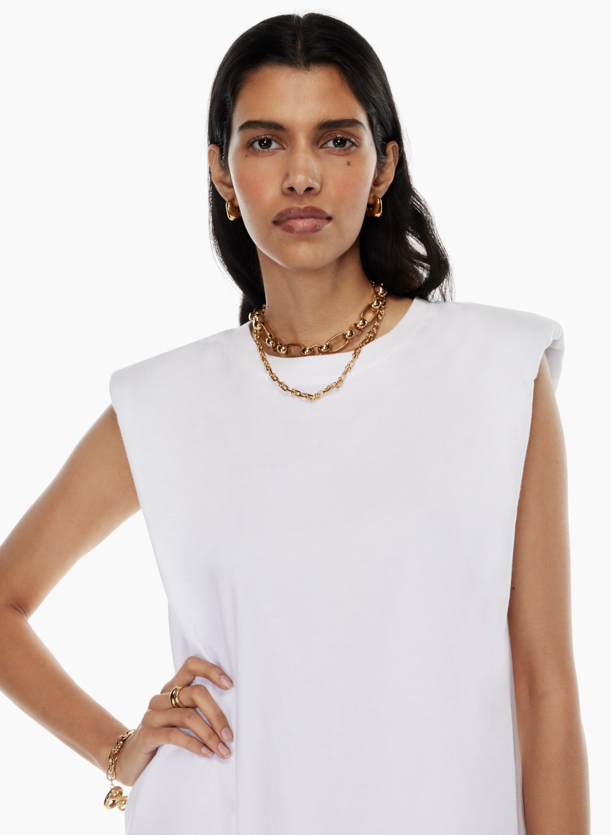 Babaton SHOULDER PAD DRESS | Aritzia US