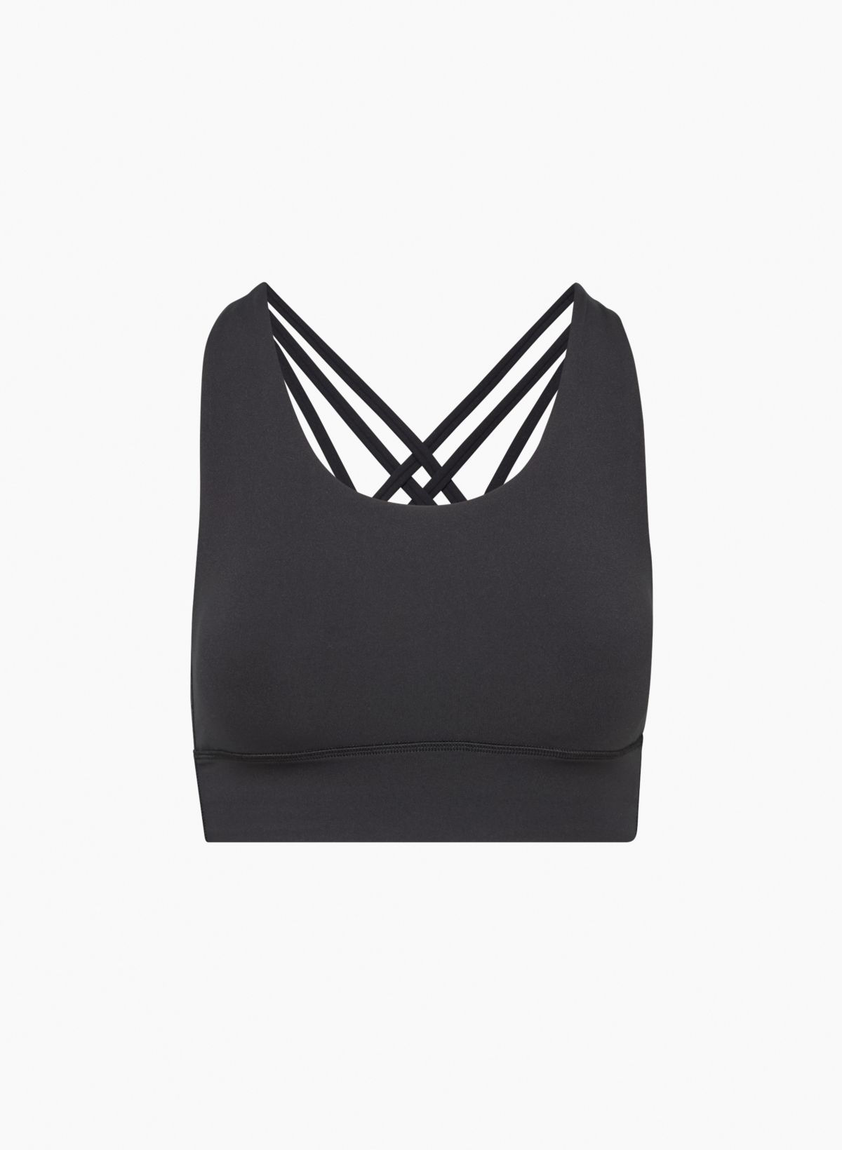 Aritzia, Intimates & Sleepwear, Tna Aritzia Tnaction Sports Bra  Crisscross Criss Cross Back Black Xs Action Top