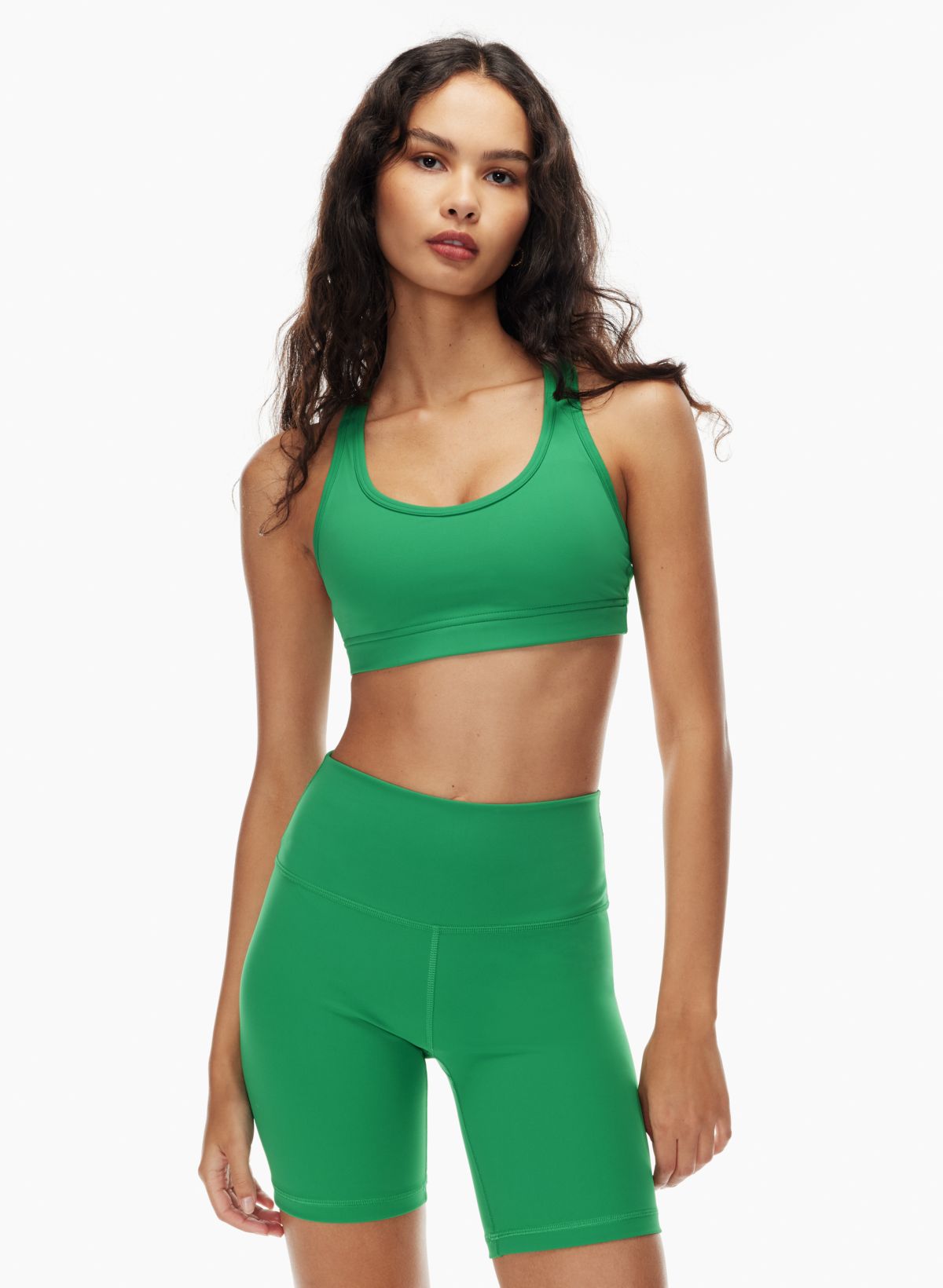 Technical Ribbed Knit Sports Bra - Women - Ready-to-Wear