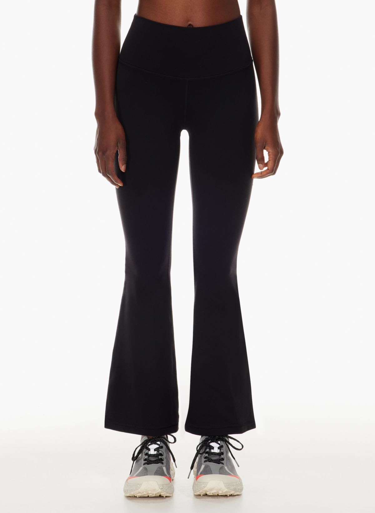 High Waist Flared Aritzia Flare Leggings For Women Solid Color