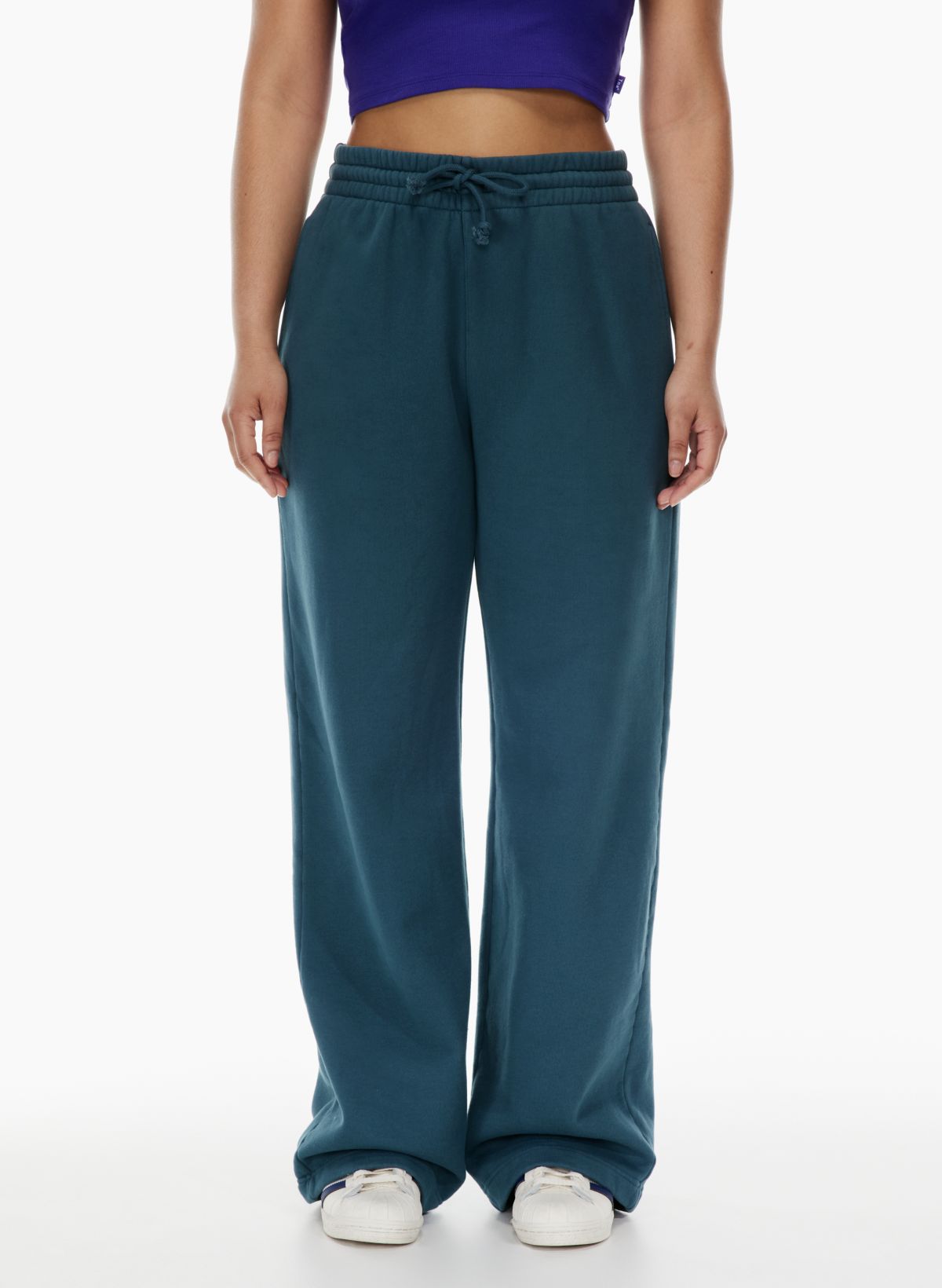 Tna COZY FLEECE BOYFRIEND BASIC WIDE SWEATPANT | Aritzia US