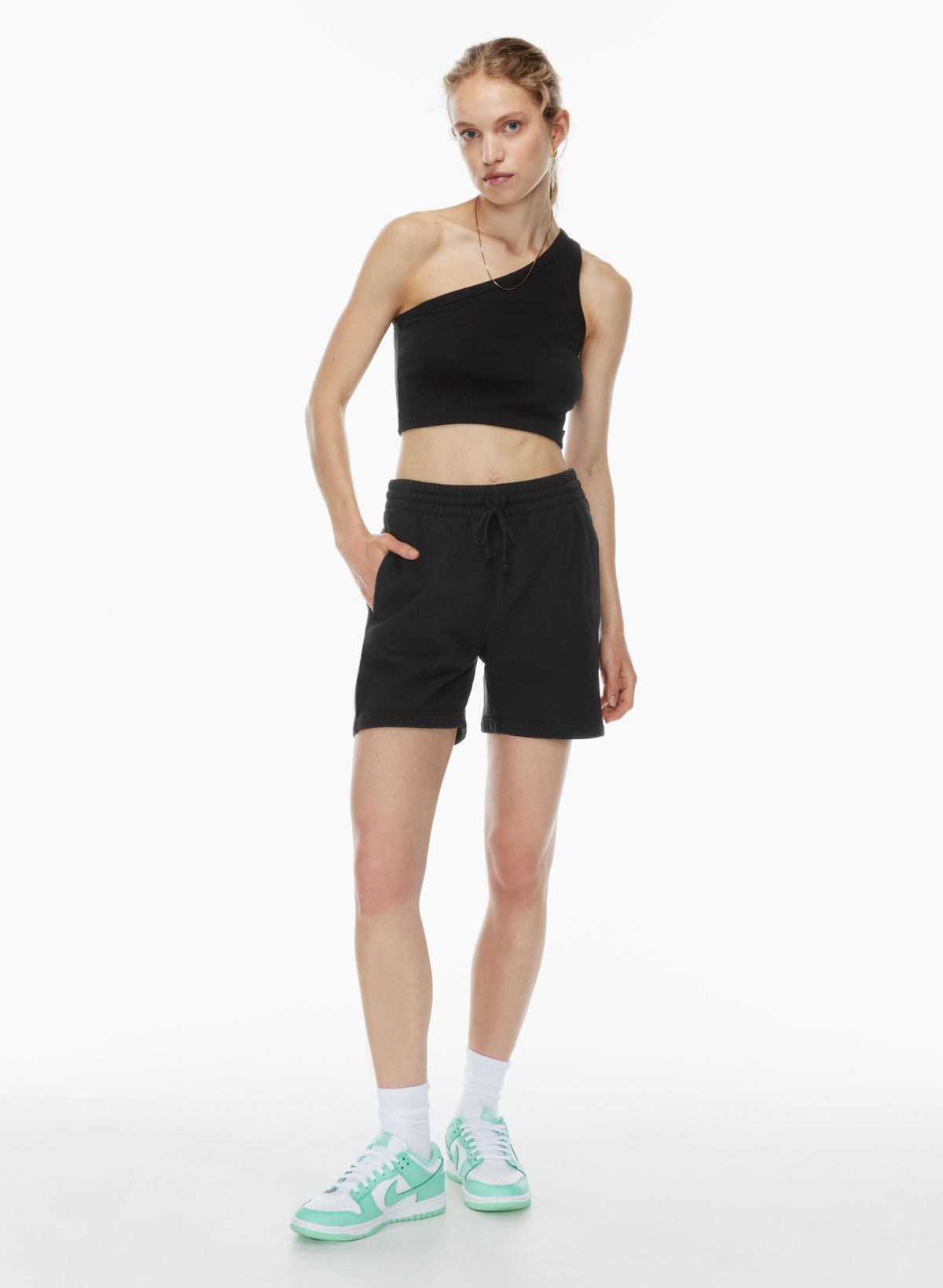 Aritzia high best sale rise sweat shorts