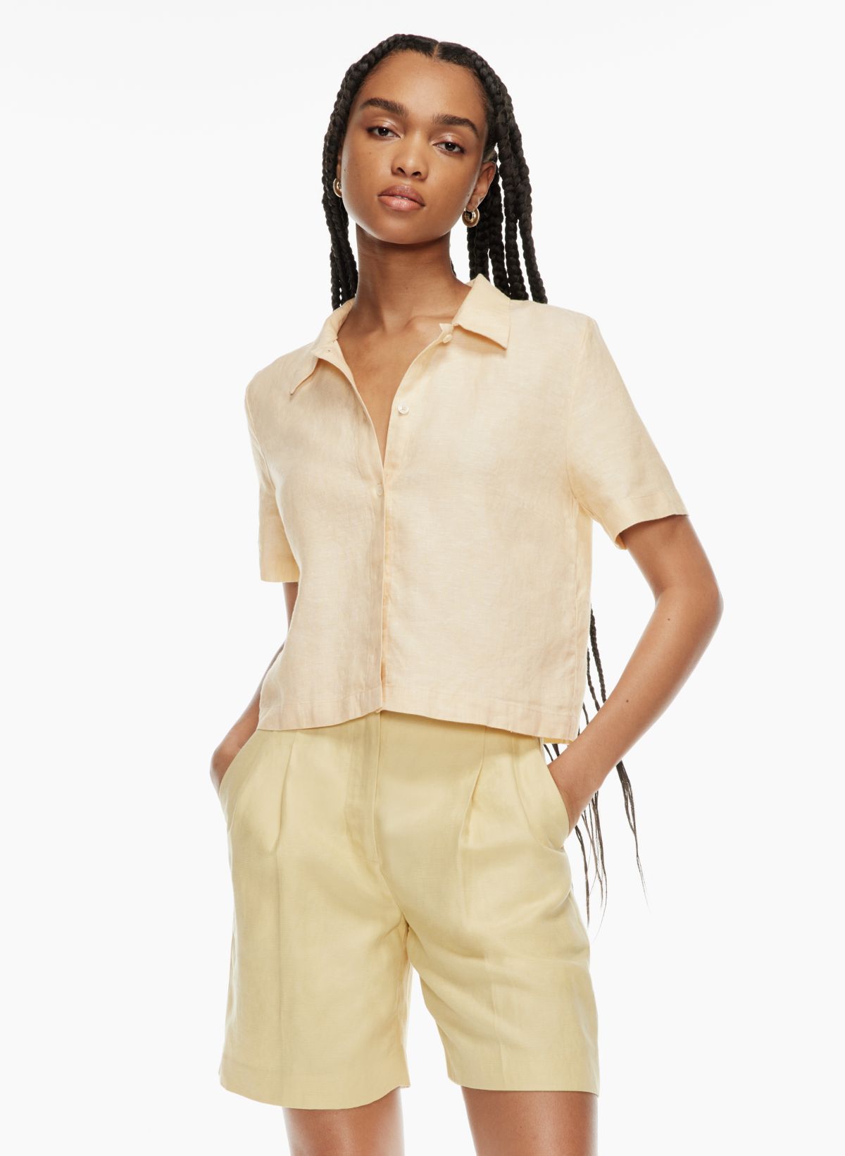 Wilfred GELATO LINEN SHIRT | Aritzia US