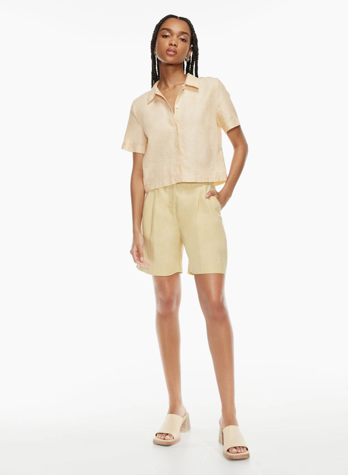 Wilfred GELATO LINEN SHIRT | Aritzia US