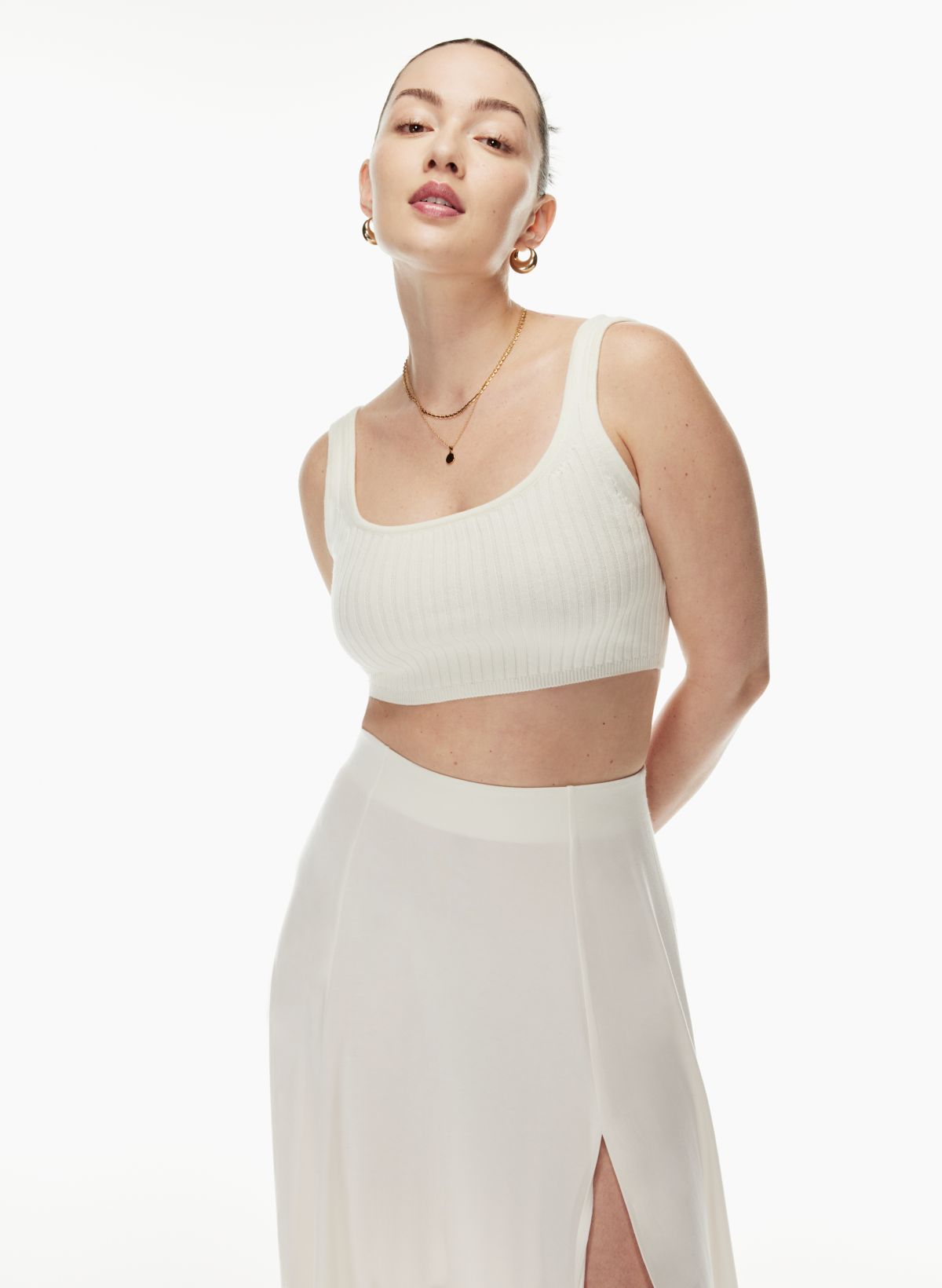 Aritzia Talula Toni Seamless Tank Tan - $20 (28% Off Retail) New With Tags  - From Maria