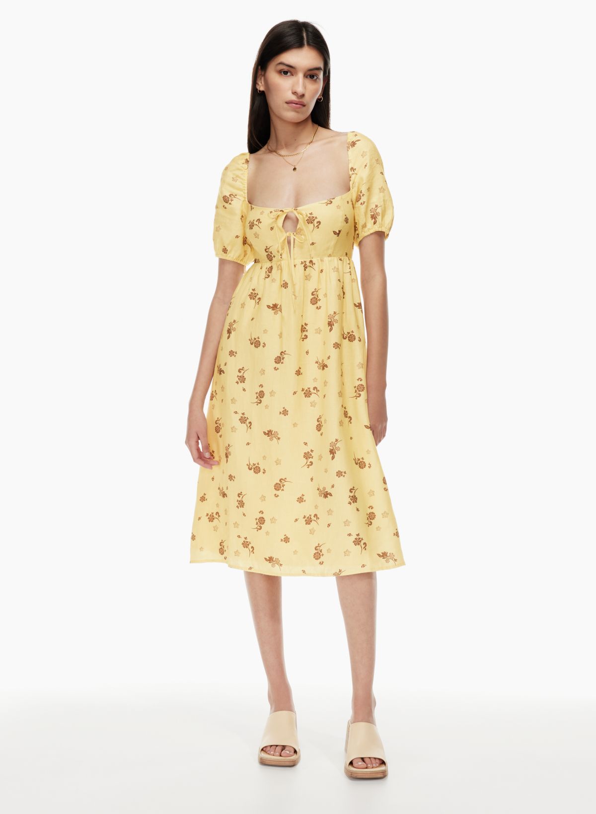 Aritzia sales yellow dress