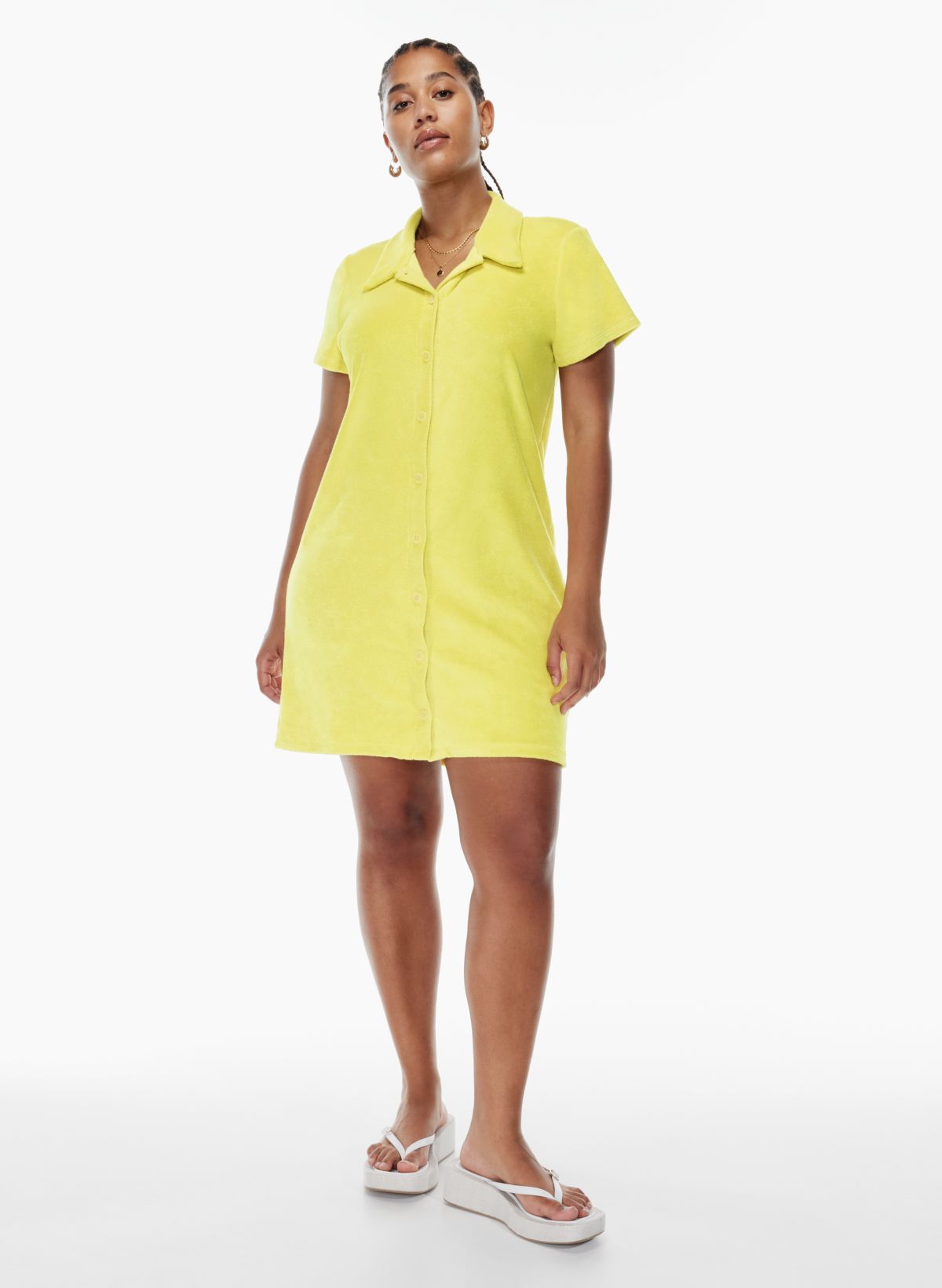 Aritzia hotsell yellow dress