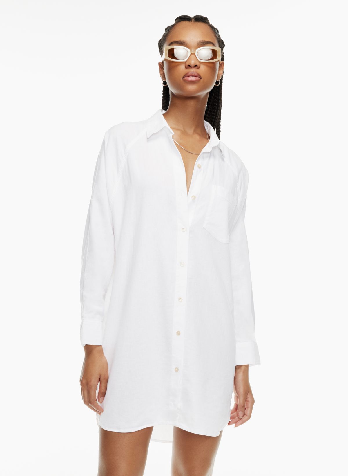 Wilfred Free BOYFRIEND LINEN DRESS | Aritzia US