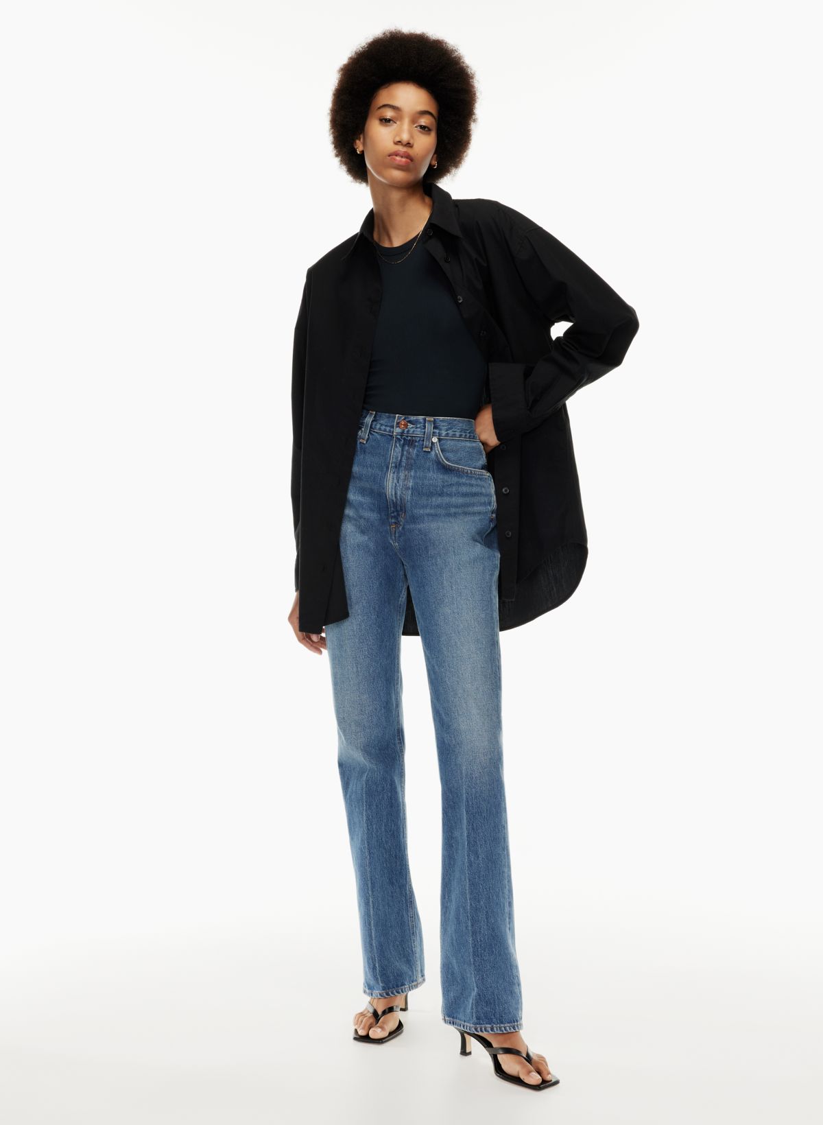 AGOLDE VINTAGE HIGH RISE FLARE | Aritzia US