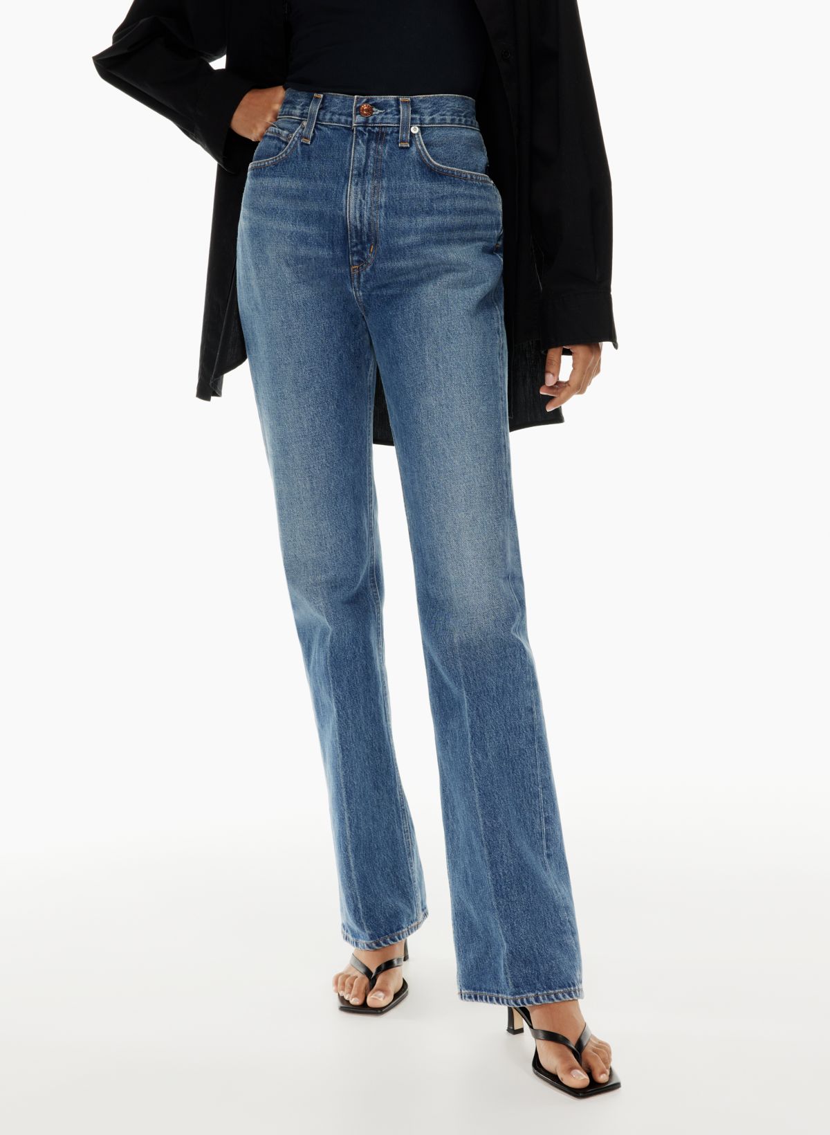 High Rise Vintage Flare Jeans