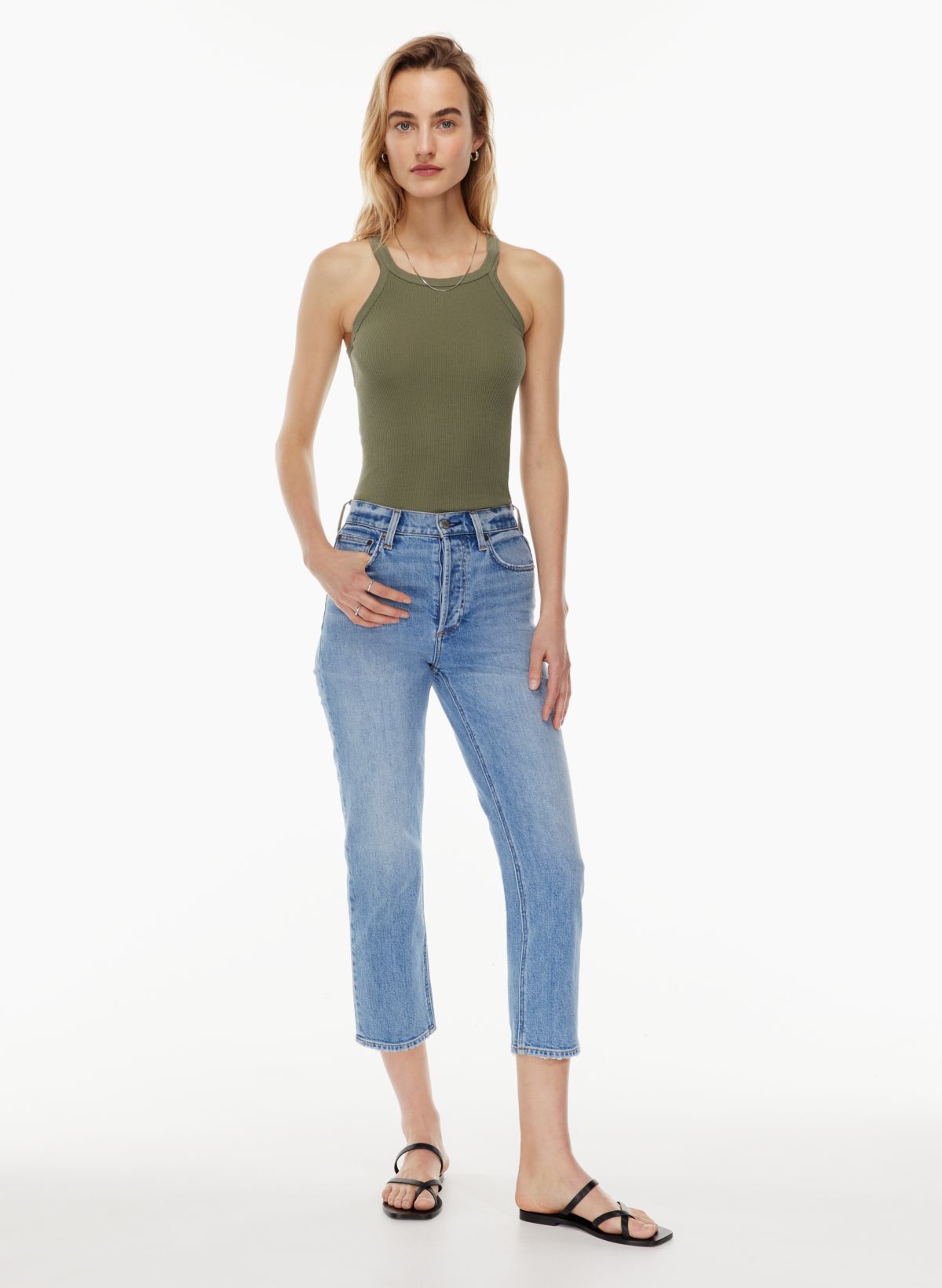 Exchanged my DF Arlo jeans for these Levi's High Loose Taper and I AM IN  LOVE! Details below. Colour: Way Out Tencel; Size: 26 : r/Aritzia