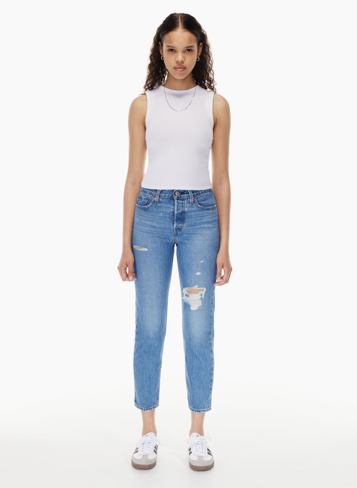 Aritzia levi's hot sale wedgie straight