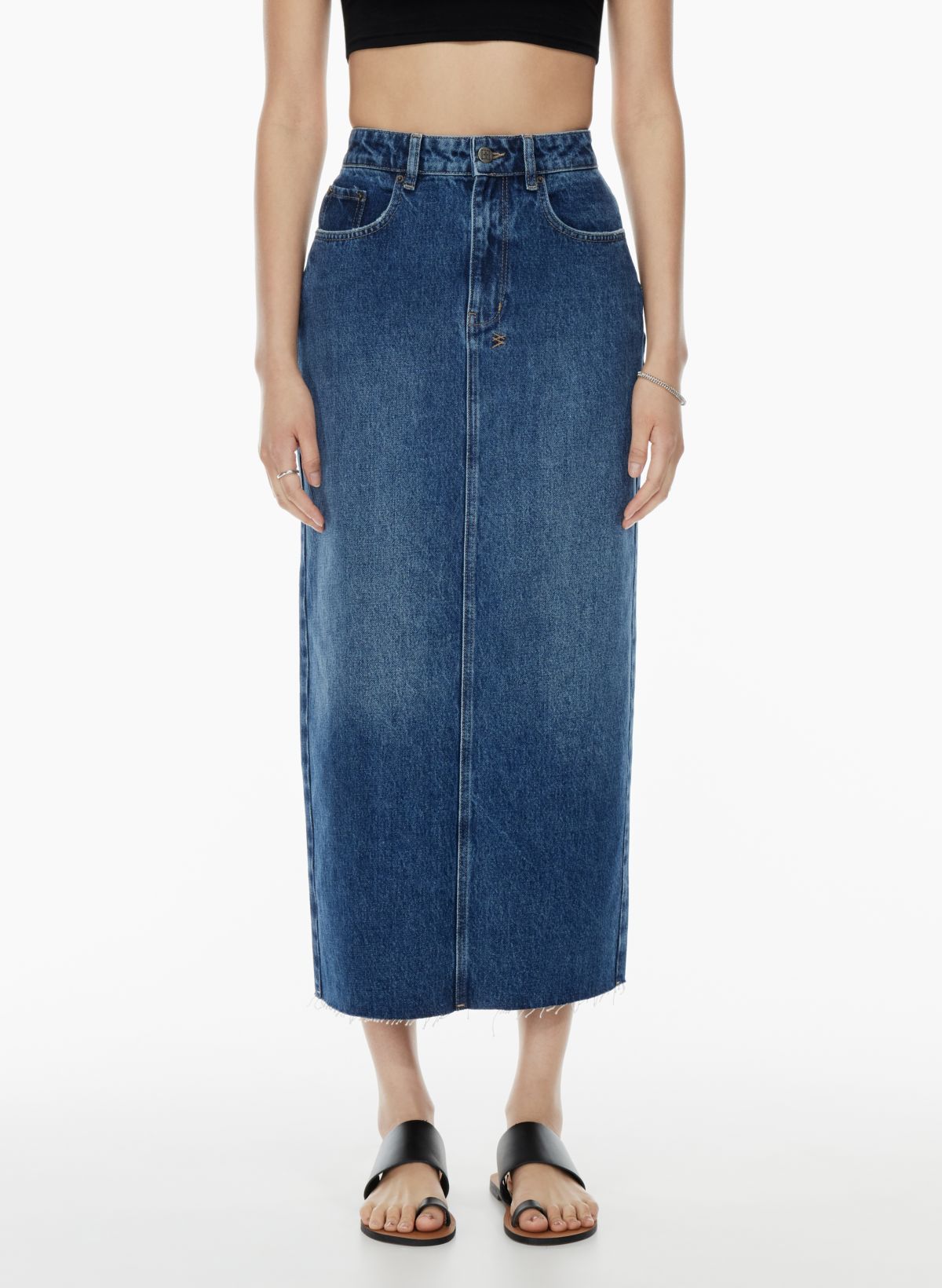 Harlow Denim Midi Skirt