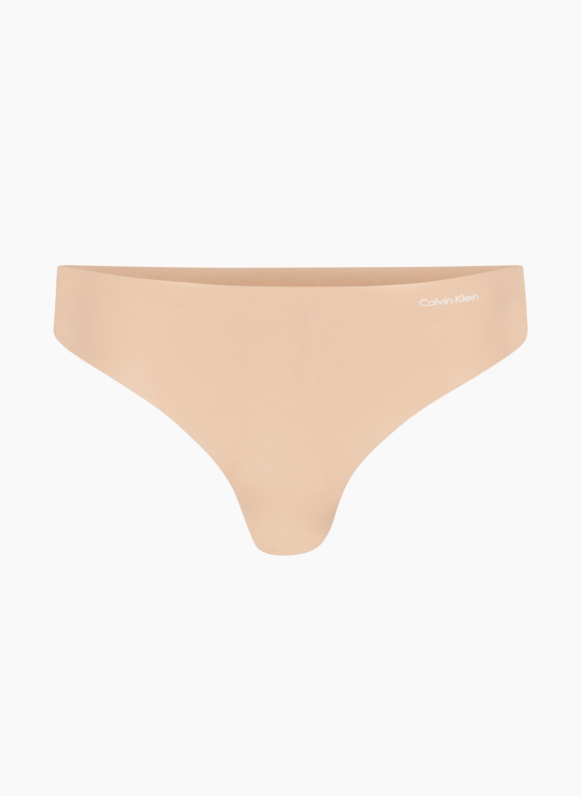 Calvin Klein Invisibles Thong 3 Pack In Beige Multi