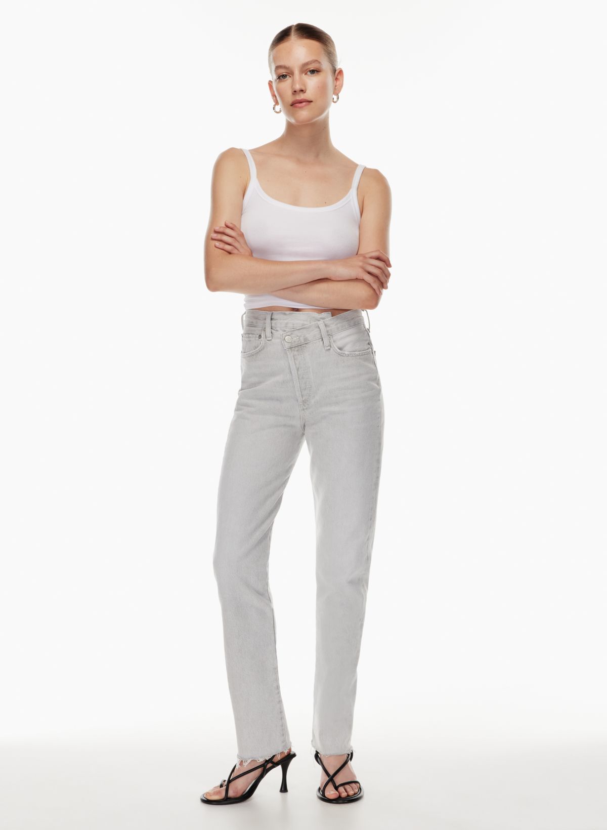 AGOLDE CRISS CROSS STRAIGHT Aritzia CA