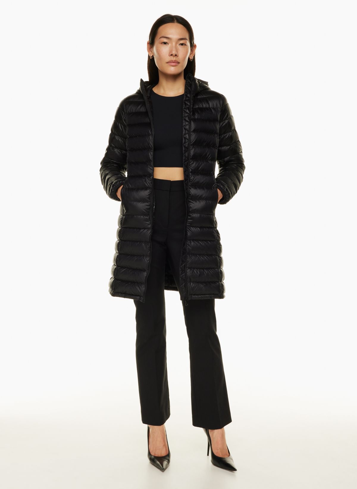 Aritzia long hot sale puffer