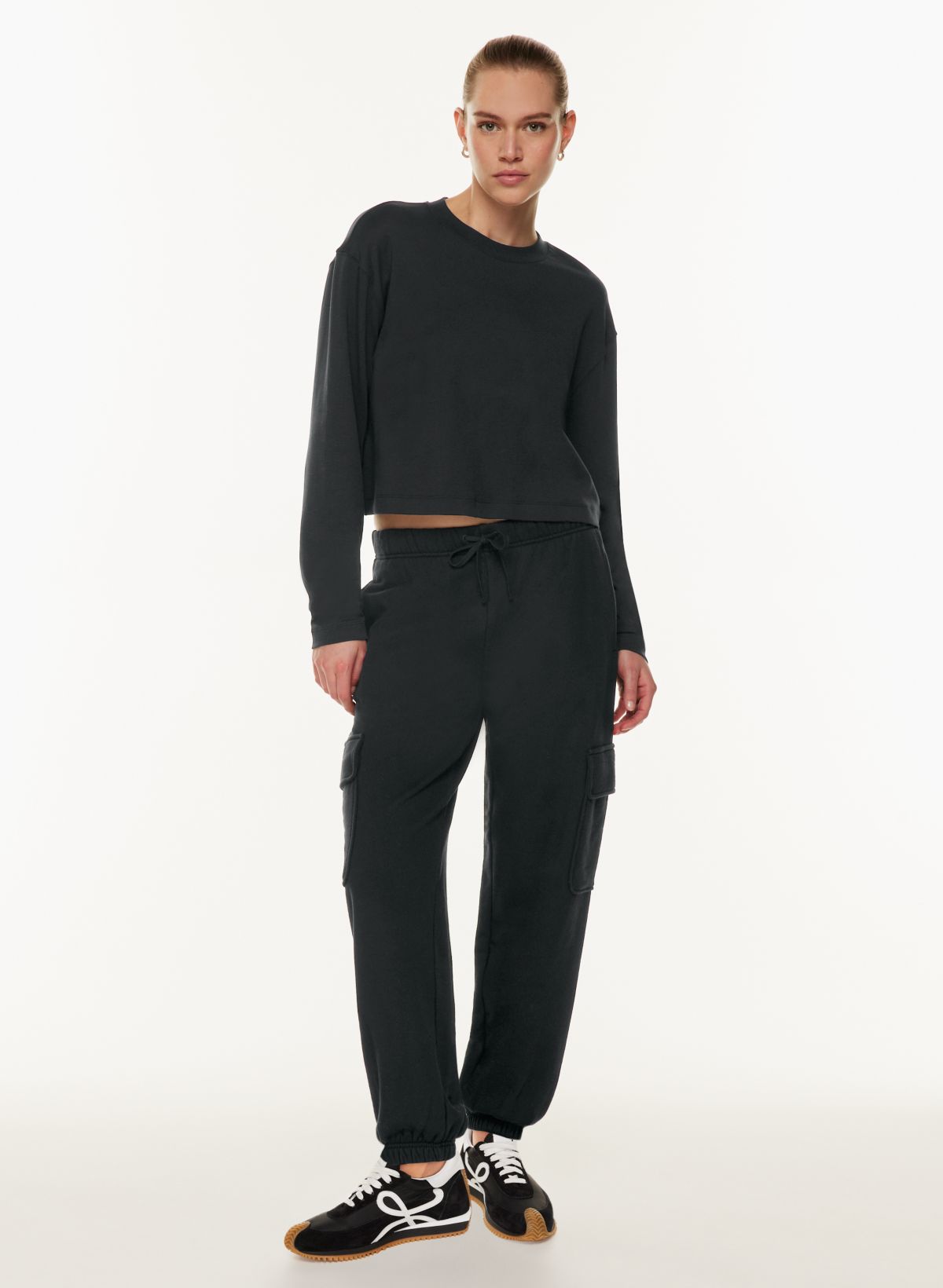 The Ellie Cargo Pant in Black – Willow and Bright