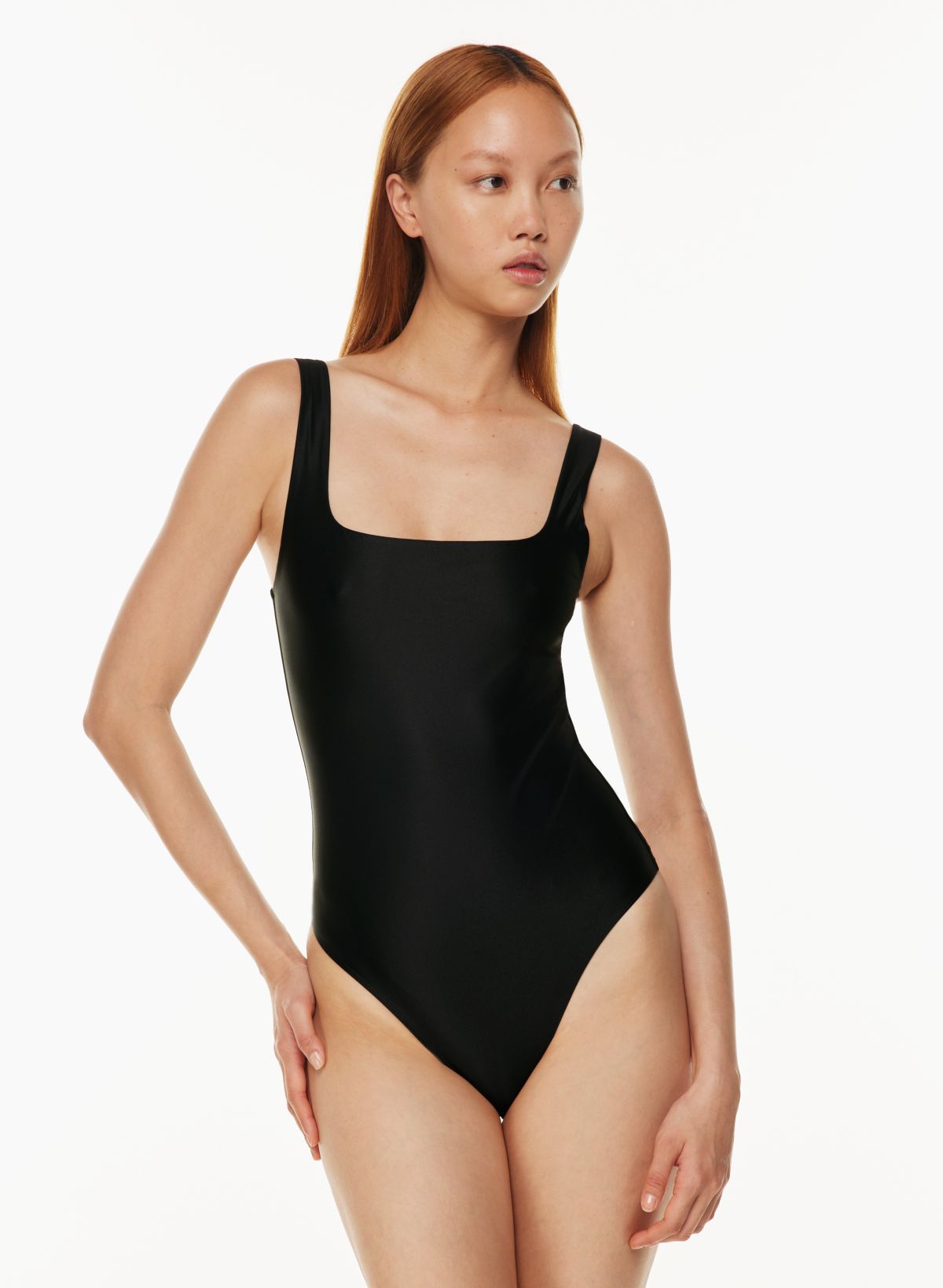 Shimmering Satin Bodysuit - ShopperBoard