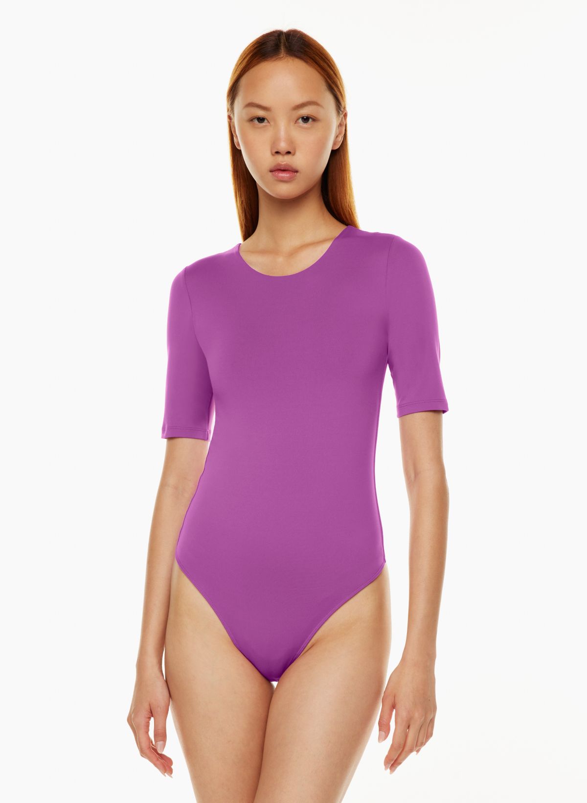 Aritzia, Tops, Aritzia Babaton Contour Polo Longsleeve Bodysuit