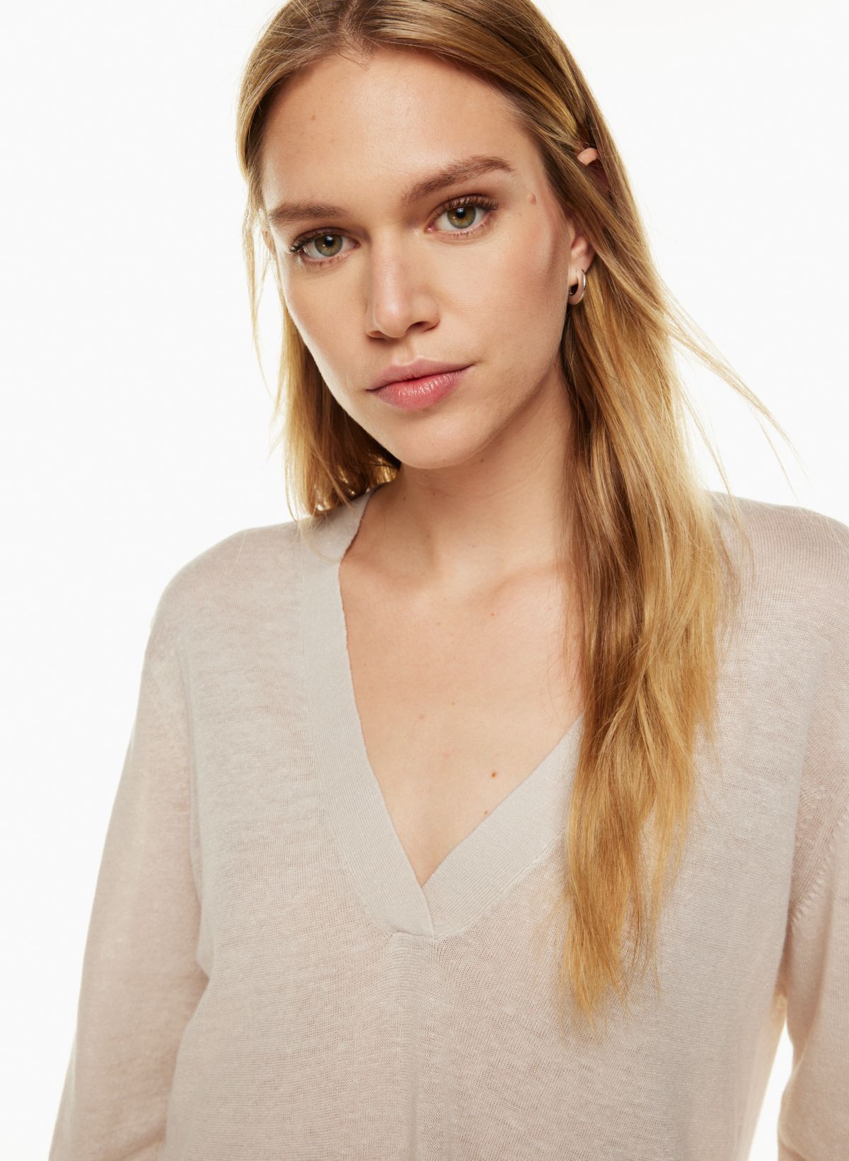 Vince linen clearance sweater